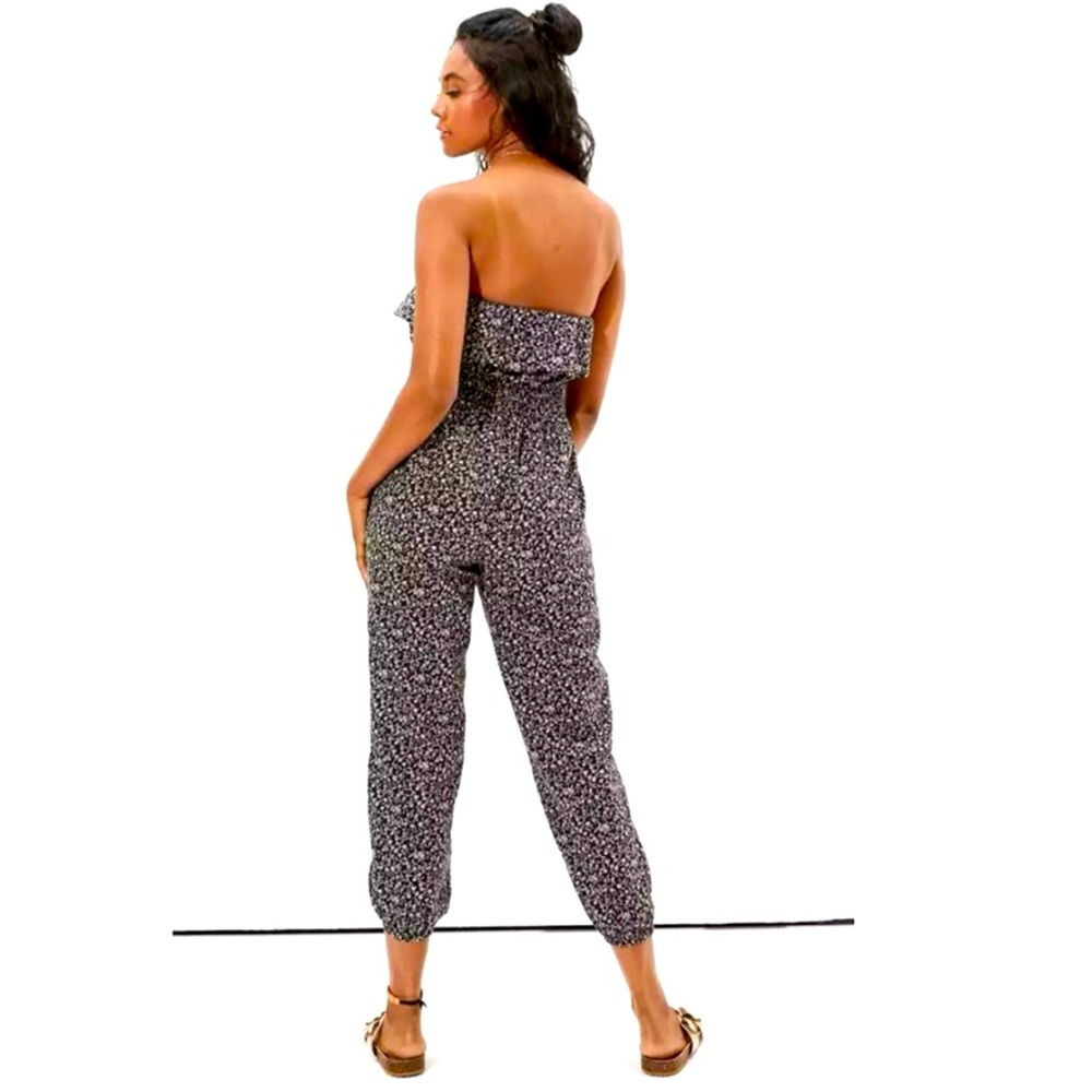 American Eagle Outfitters Floral Tube Jumpsuit, Size S